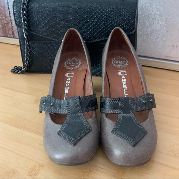 Jeffrey Campbell Jodie Leather Heels Size 8 - Picture 13 of 14